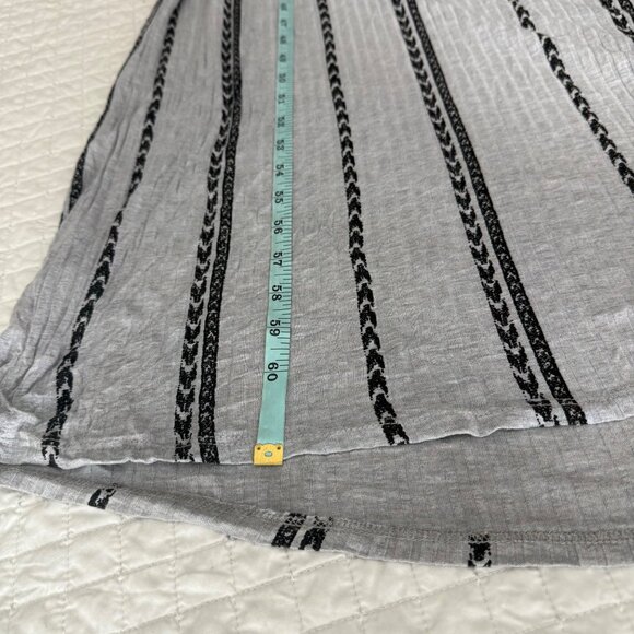 Lularoe XL Gray & Black Striped Maxi Dress - Picture 8 of 8